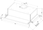 Встраиваемая вытяжка Schaub Lorenz SLD TW6600 фото 2 в Казани и Татарстане