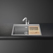 Мойка Смег VSGX860CT фото 3 в Казани и Татарстане Мойка Smeg VSGX860CT фото 3 в Казани и Татарстане