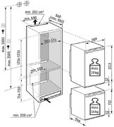 Встраиваемый холодильник Liebherr IXRF 5600 (IRe 4100 + IFNe 3503) фото 4 в Казани и Татарстане