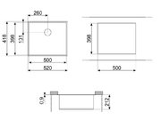 Мойка Смег VSTQ50-2 фото 3 в Казани и Татарстане Мойка Smeg VSTQ50-2 фото 3 в Казани и Татарстане