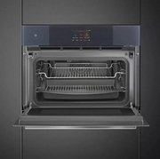 Компактный духовой шкаф с пароваркой шкаф Smeg SO4104APG фото 4 в Казани и Татарстане
