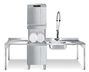 Купольная посудомоечная машина Smeg HTY520DS фото 4 в Казани и Татарстане