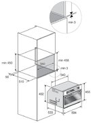 Духовой шкаф Fulgor Milano FCO 4512 TM WH фото 4 в Казани и Татарстане