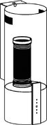 Вытяжка Korting KHC 35969 DW Cylinder фото 3 в Казани и Татарстане
