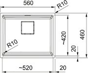Мойка Franke KNG 110-52 черный фото 2 в Казани и Татарстане