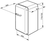 Мини-бар Smeg FAB5LP1 фото 3 в Казани и Татарстане