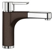 Смеситель Бланко Pylos-S chrome/Silgranit кофе фото в Казани и Татарстане Смеситель Blanco Pylos-S chrome/Silgranit кофе фото в Казани и Татарстане