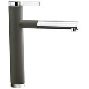 Смеситель Blanco Linee-S Silgranit алюметаллик Смеситель Blanco Linee-S Silgranit алюметаллик