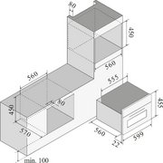 Духовой шкаф Ilve 645GHSW1/BK фото 2 в Казани и Татарстане