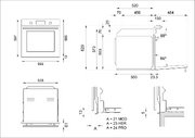 Духовой шкаф Bertazzoni FMOD6115ELB1 фото 4 в Казани и Татарстане