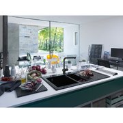 Смеситель Franke Atlas Neo Sensor выдвижной шланг черный матовый фото 2 в Казани и Татарстане