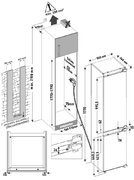 Встраиваемый холодильник Krona ZELLE RFR фото 3 в Казани и Татарстане