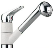 Смеситель Franke 470-1 хром/белый Смеситель Franke 470-1 хром/белый