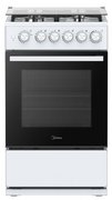 Газовая плита Midea MFO-M4G20T0E(WH) фото 2 в Казани и Татарстане