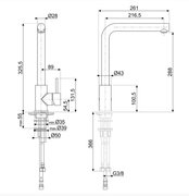Смеситель Смег MID1SS фото 4 в Казани и Татарстане Смеситель Smeg MID1SS фото 4 в Казани и Татарстане