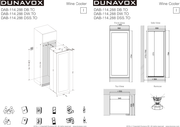 Винный шкаф Dunavox DAB-114.288DW.TO фото 4 в Казани и Татарстане