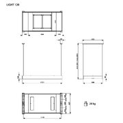 Вытяжка Falmec LIGHT 120 BLACK фото 4 в Казани и Татарстане