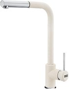 Смеситель Franke Sirius c выдвижном носиком Хром/Ваниль Смеситель Franke Sirius c выдвижном носиком Хром/Ваниль