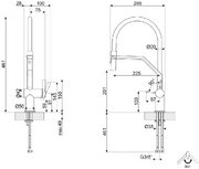 Смеситель Смег MID20MN фото 2 в Казани и Татарстане Смеситель Smeg MID20MN фото 2 в Казани и Татарстане