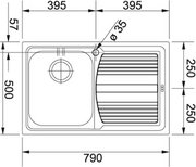 Мойка Франке LLL 611 крыло справа фото 2 в Казани и Татарстане Мойка Franke LLL 611 крыло справа фото 2 в Казани и Татарстане