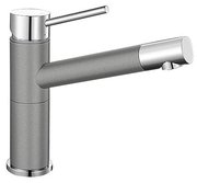 Смеситель Blanco Alta compact chrome/Silgranit алюметаллик Смеситель Blanco Alta compact chrome/Silgranit алюметаллик