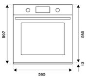Духовой шкаф Bertazzoni F6011MODVTC фото 2 в Казани и Татарстане