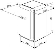 Холодильник Smeg FAB10HRB фото 2 в Казани и Татарстане
