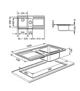 Мойка Смег LE102S фото 2 в Казани и Татарстане Мойка Smeg LE102S фото 2 в Казани и Татарстане