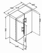 Холодильник Liebherr SBS 7253 Premium NoFrost фото 4 в Казани и Татарстане
