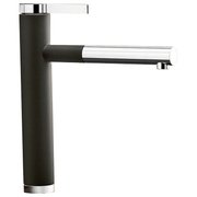 Смеситель Бланко Linee-S Silgranit антрацит фото в Казани и Татарстане Смеситель Blanco Linee-S Silgranit антрацит фото в Казани и Татарстане