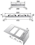 Варио-прибор (ДОМИНО) Ilve H30V/ IX фото 2 в Казани и Татарстане