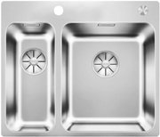 Мойка Blanco Solis 340/180-IF/A нержавеющая сталь полированная клапан-автомат InFino 526132 фото в Казани и Татарстане