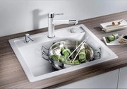 Мойка BLANCO DALAGO 6 Silgranit мягкий белый, клапан-автомат фото 3 в Казани и Татарстане