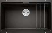 Мойка Blanco Etagon 700-U Silgranit черный клапан-автомат InFino 525891 фото в Казани и Татарстане