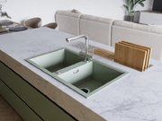 Мойка Omoikiri Kitagawa 83-2-U WG фото 3 в Казани и Татарстане