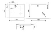 Варочная панель Smeg SE364ETD фото 3 в Казани и Татарстане