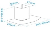 Вытяжка Zigmund Shtain K 256.91 S фото 3 в Казани и Татарстане