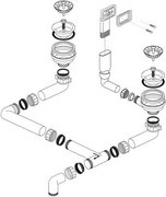 Сифон для кухонной мойки Blanco 214301 фото 2 в Казани и Татарстане