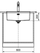 Мойка Franke FEX 110-60 сталь фото 2 в Казани и Татарстане