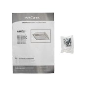 Встраиваемая вытяжка KRONA Ameli 600 white S фото 4 в Казани и Татарстане