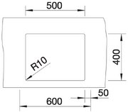 Мойка BLANCO CLARON 500-U нержавеющая сталь Durinox фото 4 в Казани и Татарстане