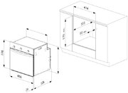 Духовой шкаф Korting OKB 5704 CW фото 2 в Казани и Татарстане