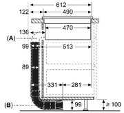 Комплект для рециркуляции для варочных панелей с интегрированной вытяжкой Нефф Z861KR2 фото 2 в Казани и Татарстане Комплект для рециркуляции для варочных панелей с интегрированной вытяжкой Neff Z861KR2 фото 2 в Казани и Татарстане