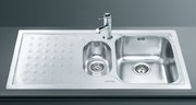 Мойка Смег LV100FS-3 фото в Казани и Татарстане Мойка Smeg LV100FS-3 фото в Казани и Татарстане