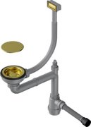 Арматура для одночашевых моек с прямоугольным переливом Омойкири WK-1C LG фото в Казани и Татарстане Арматура для одночашевых моек с прямоугольным переливом Omoikiri WK-1C LG фото в Казани и Татарстане