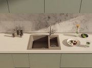 Мойка Omoikiri SAKAIME 60-2-GR фото 3 в Казани и Татарстане