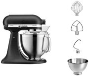 Планетарный миксер KitchenAid 5KSM185PSEBK фото 2 в Казани и Татарстане