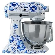 Миксер Китчен Эйд 5KSM150PSE Гжель фото в Казани и Татарстане Миксер KitchenAid 5KSM150PSE Гжель фото в Казани и Татарстане