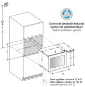 Встраиваемый винный шкаф Pando PVMAVP 45-18CRL фото 3 в Казани и Татарстане
