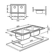 Мойка Смег APM862 фото 2 в Казани и Татарстане Мойка Smeg APM862 фото 2 в Казани и Татарстане